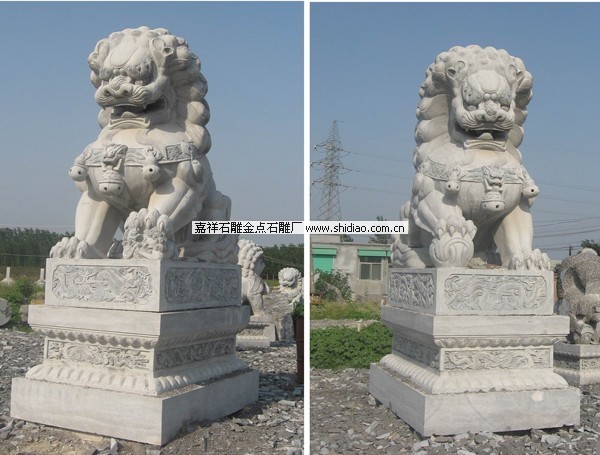 石雕石狮 北京狮07