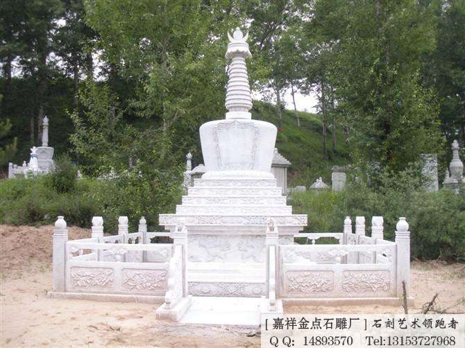 寺院佛塔 石雕佛塔
